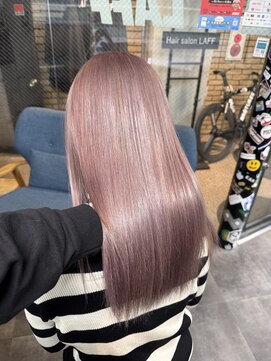 ラフ(LAFF) 【甘めが可愛い愛されピンクカラー】※ブリーチ2回必須