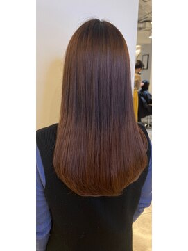 ジーナ 船橋(Zina) 髪質改善＊ロングレイヤーグレーベージュ＊美髪【Zina船橋】