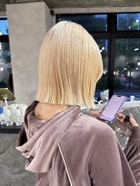 ネアー 新潟(NEER)&nbsp;アプリコットオレンジ/くびれヘア/ウェーブショート［新潟］