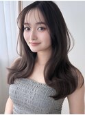 《Agu hair》チョコグレージュレイヤー×numberA.ヘアバター