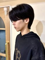 クレビアテン(CreBiA ten_)&nbsp;センターパート　ニュアンスパーマ　フェザーパーマ