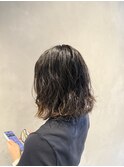 ナチュラルなカール感。ボブパーマ