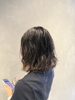 ノーヴァ バイ ボナ 前橋店(nova by bona)&nbsp;ナチュラルなカール感。ボブパーマ