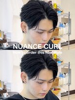 ディータ(Dita)&nbsp;毛流れニュアンスフェザーセンターパート大宮メンズカットパーマ