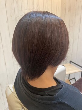 ミュミュ(mu-mu) 赤みブラウン10.12デザインカラー