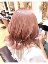 コワファースト させぼ五番街店(COIFF1RST) pink color★