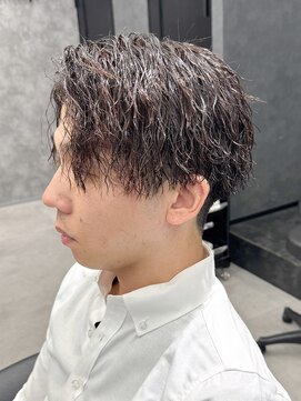 メンズ サロン ドット トウキョウ 町田店(men's salon dot. tokyo) 縦落ちツイストスパイラルパーマ/ボリュームダウン