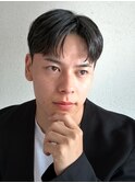 爽やかセンター分け