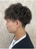 束感ツイストショート