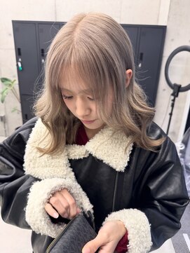 リノート バイ エゴル 名古屋(LINOET by ENGOL) 【linoet名古屋】ハイトーン/ミルクティー/ベージュ