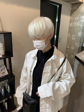 ペレ 原宿(PELE) 着物ヘア/大人ガーリー/ダークアッシュ/似合わせカット/原宿