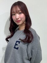 アイウィル(Ai WilL)&nbsp;ピンクブラウン ロングレイヤー ダメージレスカラー 20代