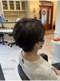 大人上品丸みショート