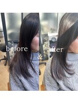 エクラート リラ 立川店(ECLART lilas.)&nbsp;レイヤーカット×縮毛矯正