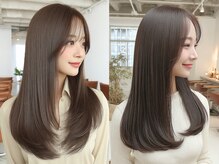 毎日扱いやすいベースづくり[三宮元町駅/レイヤーカット/顔周りカット/韓国/髪質改善]