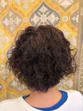 ヘアーサロン レンリ&nbsp;ミディアムパーマスタイル