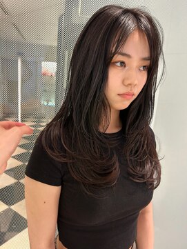 モンルル プル(mon loulou + plus) 一宮レイヤーカット、一宮顔まわりレイヤー、一宮似合わせカット