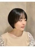 ショート×ショートボブ×レイヤーショート×丸みショート×横浜