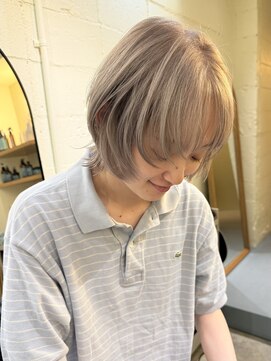 ヌエラ(nuella.) white beige