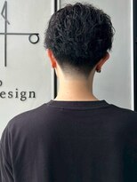 マップメンズデザイン(map men's design) ニュアンスパーマ 刈り上げ マッシュ ツーブロック 波巻きパーマ