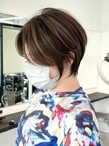 ジービージー(GBG) くびれショートボブ40代50代グレイカラー白髪染め白髪ぼかし