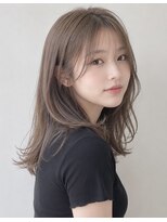 アミリー ひたち野うしく店(Amily)&nbsp;ハイライトバレイヤージュダブルカラーケアブリーチ20代30代