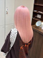 ニュースエン(newseN:)&nbsp;ピンクベージュ/ダブルカラー/ケアブリーチ/髪質改善/新潟/万代