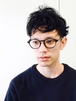 ピエドプールポッシュ(PiED DE POULE POCHE)&nbsp;クセ毛100%！メンズトレンドスタイル