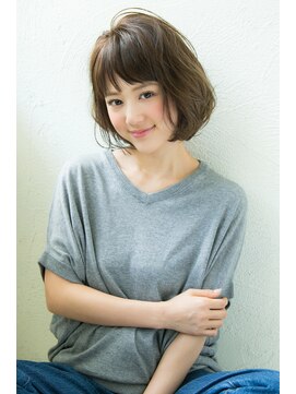 アンアミ オモテサンドウ(Un ami omotesando) 【Un ami】 ノームコア・うぶバング・ワンカールヘア　松井