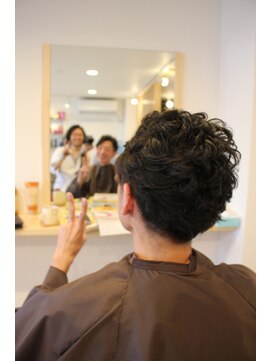 ファミーユ 清田通り店(famille hair&spa) 男前パーマ