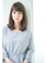 アンアミ オモテサンドウ(Un ami omotesando)&nbsp;【Un ami】大人かわいい・小顔ひし形ミディアム　松井