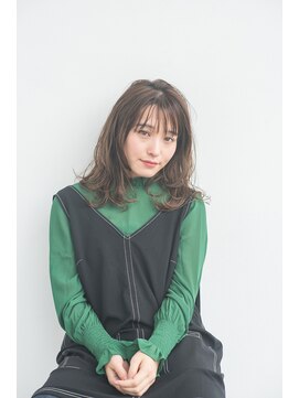 モッズ ヘア 富山店 セミロング 2 ニュアンスウェーブ