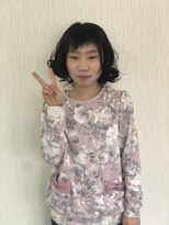 ライブヘアー セック 南柏店(Live Hair SEC)&nbsp;アシンメトリーオン眉ボブ