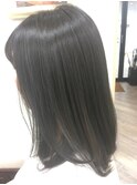 ハイライト×アッシュグレー