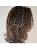 【DOVEY】ギャルっぽくならないバレイヤージュ。