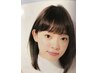 《縮毛矯正》+《カット》+《アプリエカラー》+《トリートメント》￥15900