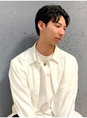 メンズミディアムパーマ<理容室> <西八王子/美容院/メンズ>