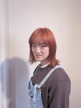 アンサン(unsung) オレンジ×ピンク