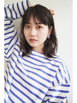 ソーイ ヘアー 平尾(soi hair) 【soi・ソーイ 】くせ毛風ミディアムウェーブ