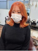 オレンジカラーのくびれレイヤー【アフロート小笠原】