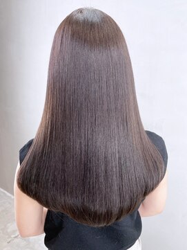 アイティーバイアルバム 松戸店(IT by ALBUM) ブラウンミディ_くびれヘアビタミンカラー_ba334141