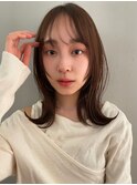 フェイスレイヤー外ハネミディアム【肥田亜沙美】
