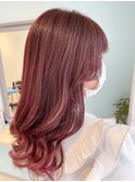 ダブルカラーピンク