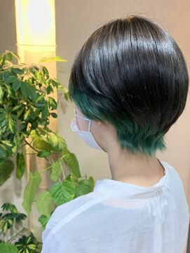 ネオンズ 南郷18丁目店(NEON´S) 【札幌白石　デザインカラー（ダブルカラー×高発色カラー）ｔ】