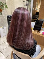 エムプラス センター北(M.plus)&nbsp;ピンクブラウン×ハイライトピンク