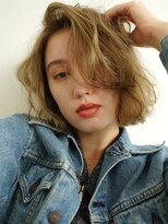 アミリ 代官山(AmiLi)&nbsp;デザインカラー/オリーブベージュ/ウエットヘア【代官山】