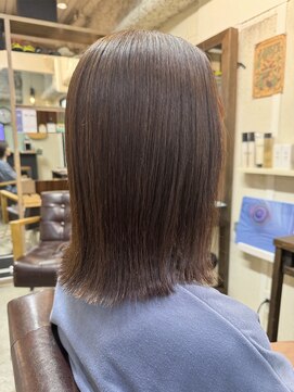 オンスター(ONSTAR) 20代30代40代髪質改善カラーアッシュベージュ艶感ストレート