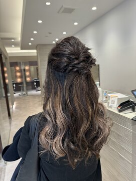 ネストバイコード(NEST by chord) 【NEST 熊谷】ハーフアップお呼ばれヘア