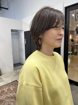 リンダ(LINDA) クリスタルカラー/大人ミディアム/白髪染め[札幌美容室LINDA]