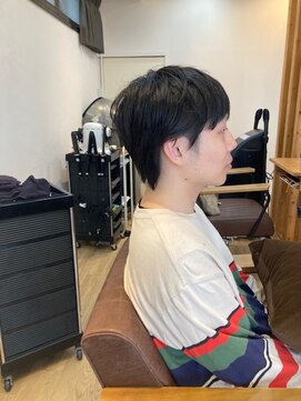 グランバイ アトリエドングリ(Grand × AtlierDonguri) お客様髪質改善データ1286(メンズショート)